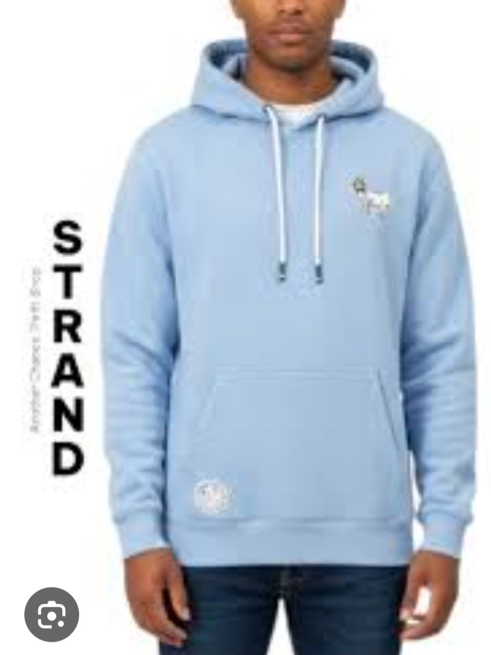 Goat Usa STRAND Men's Light Blue Pullover Hoodie